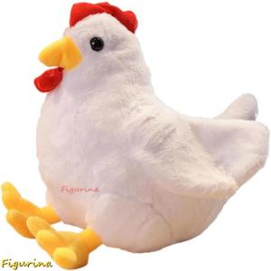 HANSA BH4588 ベージュメンドリ めんどり とり トリ 鳥 ぬいぐるみ