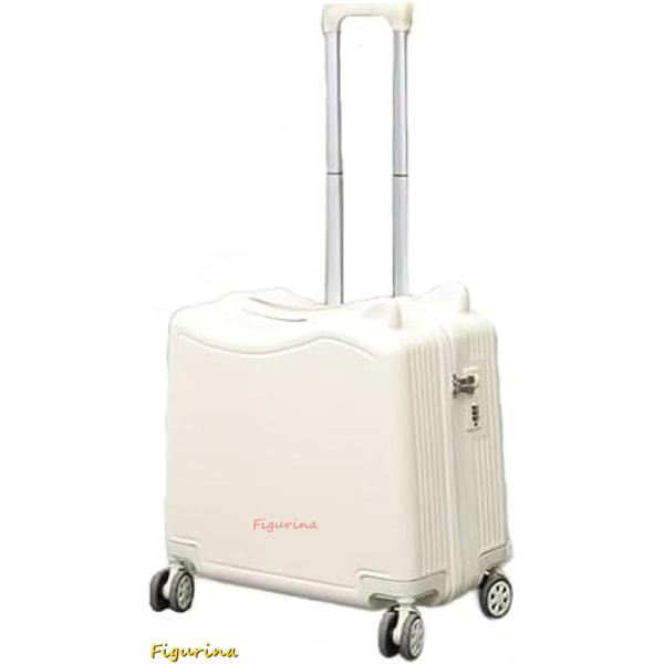 乗れるキャリーケース 子供 ミニスーツケース 機内持ち込み 1泊2泊 可愛い 猫耳デザイン 小型 軽...