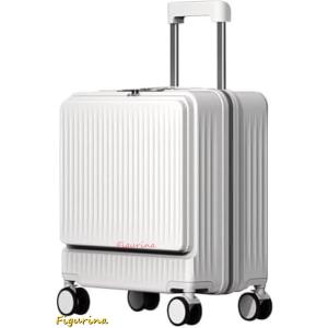 スーツケース 機内持ち込み フロントオープン usb キャリーケース キャリーバッグ ss ミニスーツケース 18インチ 出張 子供用