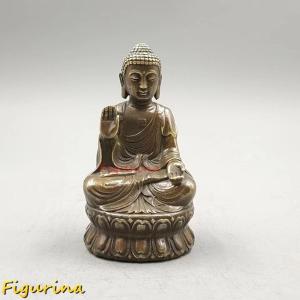 置物 黄金 千手観音菩薩 杖 両手 風水 仏像 風水グッズ 観音様 仏様