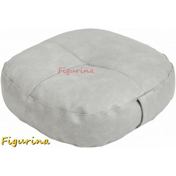 肉厚クッション 座布団 丸型 クッション 大判 和風 フロアクッション おしゃれ 40*6cm 円形...