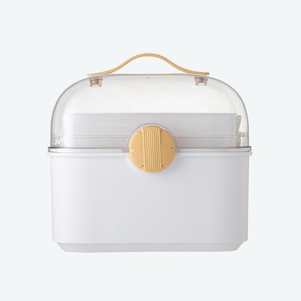 きゅうきゅうばこ くすり箱 救急セット 防水防塵 取っ手付き 3段式 コンパクト 車載 畳める ケー...