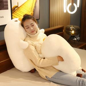 縫い包み 鶏 伏せる姿 丸い 円筒型 眠り枕 ...の詳細画像4