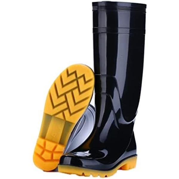 長靴 メンズ 折りたたみ レインブーツ ロング メンズ 雨靴 ロングブーツ アウトドア 大きいサイズ...