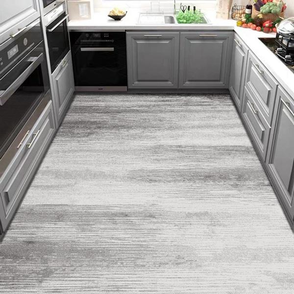 キッチンマット 洗える 北欧 ラグ おしゃれ 厚手 踏み心地良い 触さよい 多色選 耐摩耗性 滑り止...