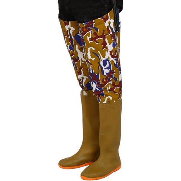 レインブーツ メンズ ロング 長靴 防寒 軽量 防水 防滑 雨靴 おしゃれ アウトドア 作業靴 ロン...