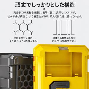 工具箱 小型 多機能 収納ケース 頑丈 PP素...の詳細画像3
