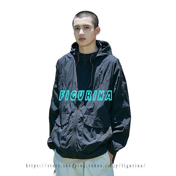 UVカット ジャケット ラッシュカード レディース メンズ 夏 フード付 薄手 軽量 カジュアル ア...