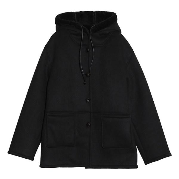 コート レディース フード付き ミドル丈 スプリングコート 秋冬服 無地 長袖 カジュアル 韓国風 ...