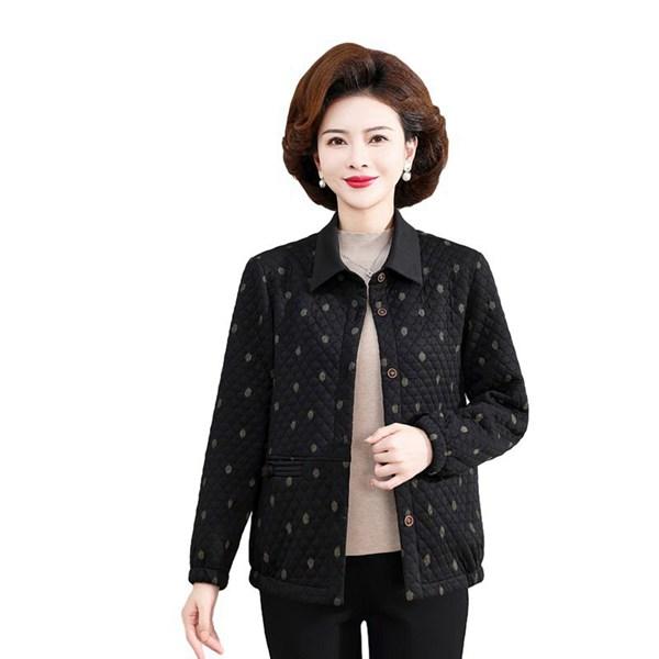 キルト 中綿ジャケット 裏起毛 シニア レディース 60代 70代 80代 婦人服 レディース キル...