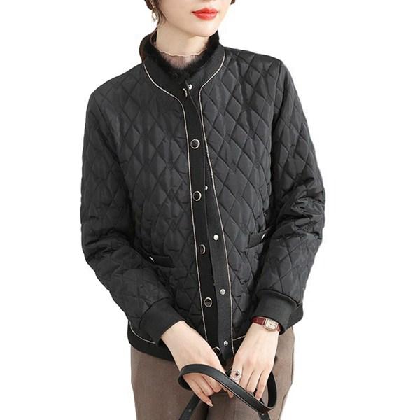 キルティングジャケット キルト 中綿ジャケット シニア レディース 60代 70代 80代 婦人服 ...