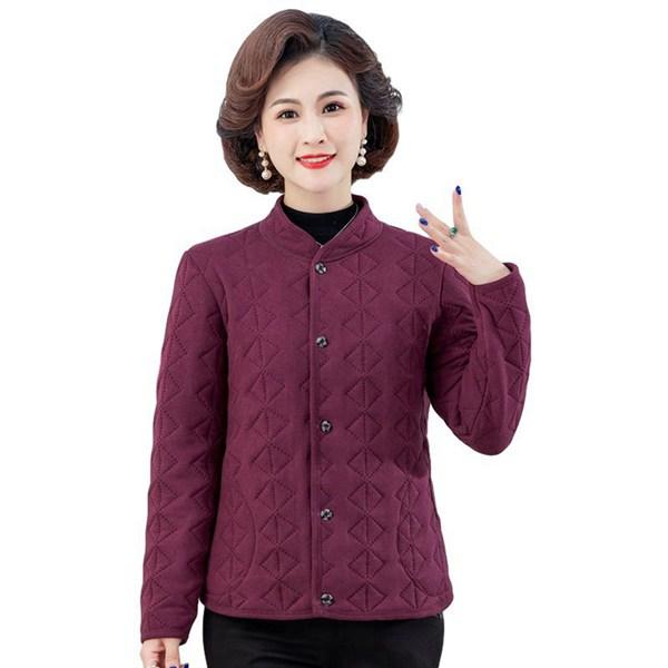 キルティングジャケット キルト 中綿ジャケット シニア レディース 60代 70代 80代 婦人服 ...