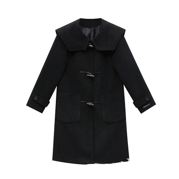 コート レディース 薄厚2タイプ ステンカラーコート 無地 ビジネスコート 長袖 ダッフルコート 学...