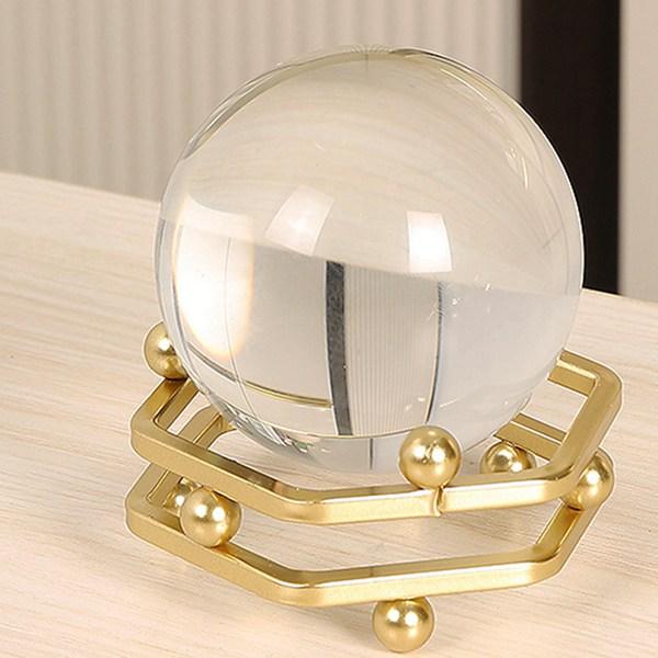 台座付き クリスタル 水晶玉 風水 天然石 玄関置物 開運 開運グッズ 風水グッズ 繁栄 魔除け 癒...