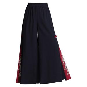 ガウチョパンツ ワイドパンツ スカーチョ 春 ...の詳細画像2