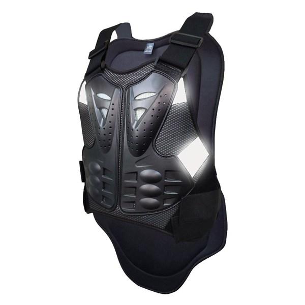プロテクター 胸部プロテクター 背中/胸/肘/肩/腰/脊椎 メンズ バイク保護ジャケット ケガ防止 ...