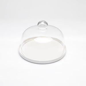 ケーキスタンド デザートスタンド モッサー ミルクグラス 直径30cm