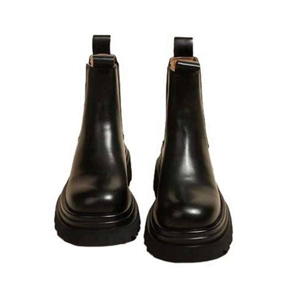 ショートブーツ レディース 厚底 アンクルブーツ サイドゴア チェルシー 足細 コンフォート 歩きや...