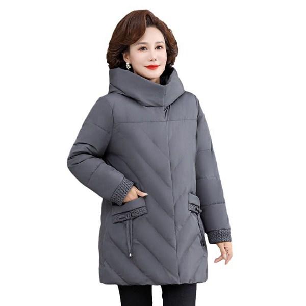 婦人服 あったかコート フード付き レディース 中綿ジャケット 裏起毛 秋冬 保温防寒 30-60代...