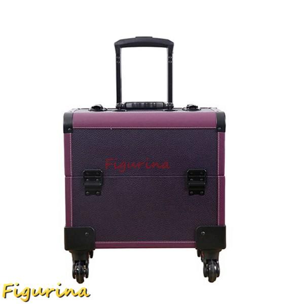 メイクキャリーケース 大容量 コスメボックス キャスター付き 取外し可 キャリーボックス 業務用 仕...