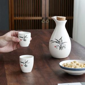有田焼 古伊万里桜 酒器揃 (徳利×1、盃×5)（木箱入り） : 有田焼や 心