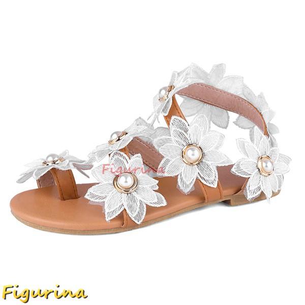 大きいサイズ ビーチサンダル 花 トングサンダル レディース 可愛い フラット 夏靴 ウォーキングシ...