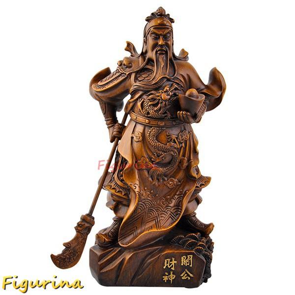 関羽像 武財神 関雲長 関帝像 関公像 仏像 神像 立像 置物 商売繁盛 風水グッズ 財運 開運 元...