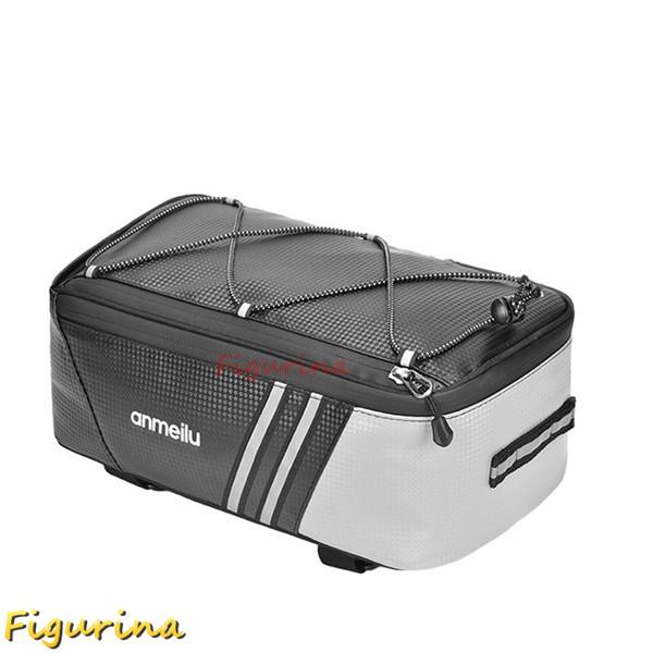 ツーリングバッグ バイク シートバッグ 反射テープ付き イージーリングベルトつき ショルダーベルトつ...