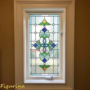 ステンドグラス ガラス おしゃれ かわいい リフォーム 交換 DIY 窓枠