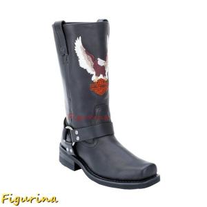 バイク ロング ブーツ メンズ レディース ライダー 特攻ブーツ 旧車 PU