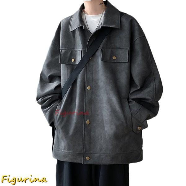 ラエコ革ジャン ライダースジャケット メンズ ショート丈 大きいサイズ M-5XL オートバイ バイ...