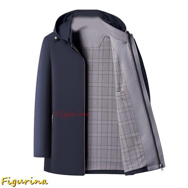 ビジネス ジャケット メンズ フォード付き スリム M-4XL アウター スリム 40代 50代 6...