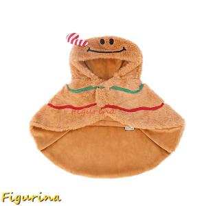 犬の服 マント フード付き クッキー ブランケット もこもこ 秋冬 防寒 暖かい 可愛い 小型犬 中型犬 犬 服 冬 厚手 あたたかい 猫