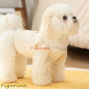 犬服 猫の服 ニットセーター フリル 姫系 小...の詳細画像3
