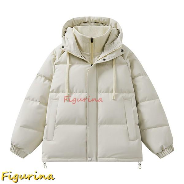 ダウンコート 防寒コート メンズ レディース フード付き 調整紐 ポケット付き ジップアップ 暖かい...