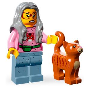 ★LEGO★ミニフィグ【THE LEGO MOVIE】Mrs. Scratchen-Post(7100406)｜figusimasenka