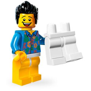 ★LEGO★ミニフィグ【THE LEGO MOVIE】Where Are My Pants Guy(7100413)｜figusimasenka