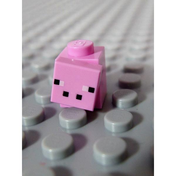★LEGO★ミニフィグ【マインクラフト】Micromob Pig_A(min003)