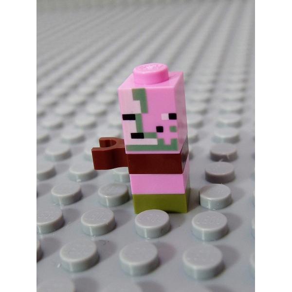 ★LEGO★ミニフィグ【マインクラフト】Micromob Zombie Pigman_A(min00...