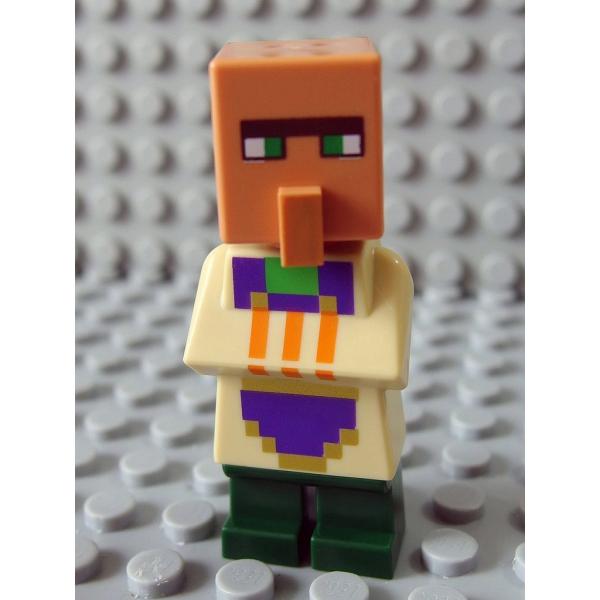 ★LEGO★ミニフィグ【マインクラフト】Villager_D(min076)