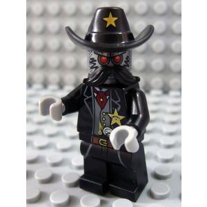 ★LEGO★ミニフィグ【THE LEGO MOVIE】Sheriff Not-a-robot_A(tlm023)｜figusimasenka
