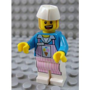 ★LEGO★ミニフィグ【THE LEGO MOVIE】Ice Cream Mike_A(tlm031)｜figusimasenka