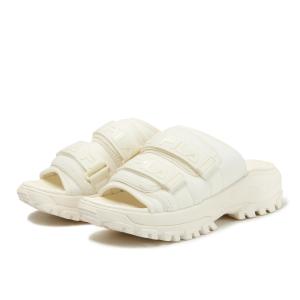 5SM01799100 OUTDOOR SLIDE GARDENIA【ユニセックス レディース メンズ FILA フィラ 厚底】｜filafootwear