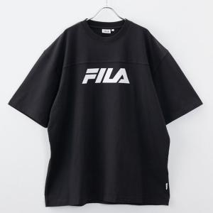 在庫限り【outlet / 処分特価品】FM6540 S/SフットボールT ブラック/ネイビー/グリーン｜filafootwear