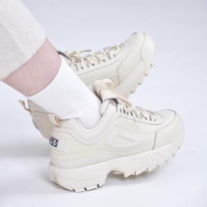 在庫限り【outlet / 処分特価品】USS21026924 ディスラプター2 プレミアム CX TRUTLEDOVE【ユニセックス スニーカー FILA フィラ 厚底】