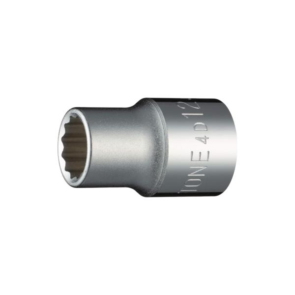 トネ(TONE) ソケット(12角) HP4D-12 差込角12.7mm(1/2") 二面幅12mm