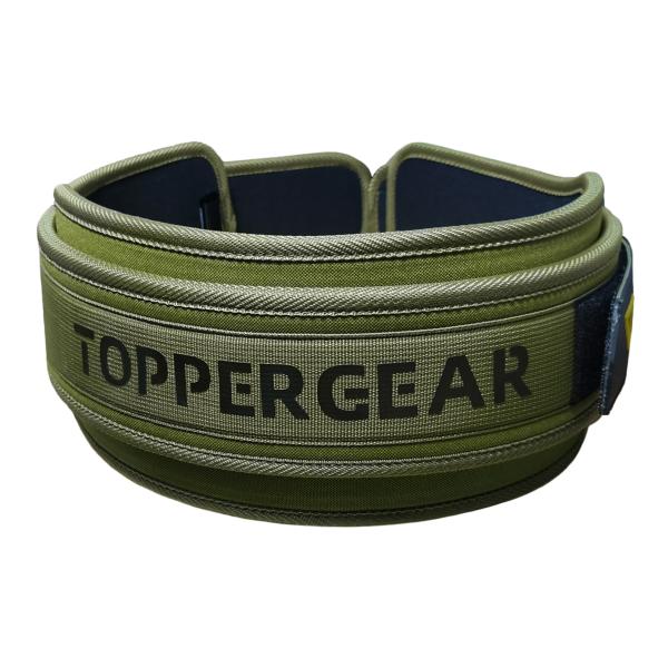パワーアーマーベルト ナイロン製トレーニングベルト ダブル構造 高重量対応 TOPPERGEAR