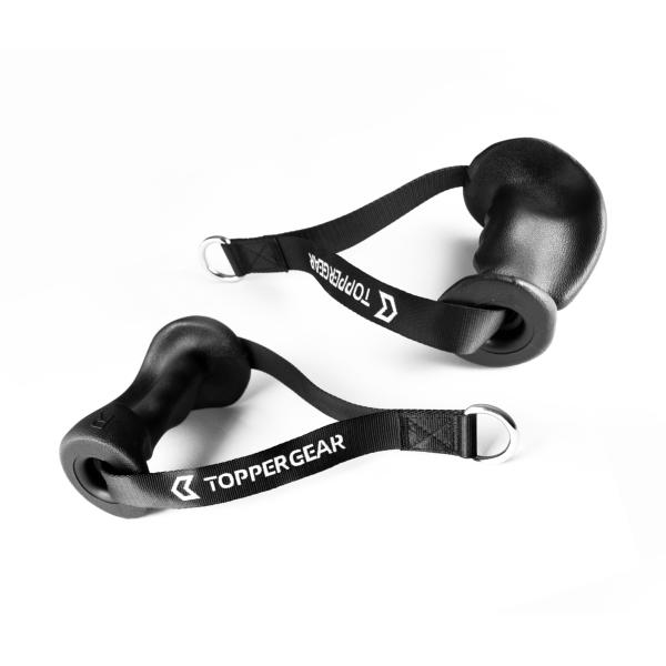 TOPPERGEAR トライセプスロープ シングルハンドグリップ エルゴグリップ仕様 握りやすい ケ...