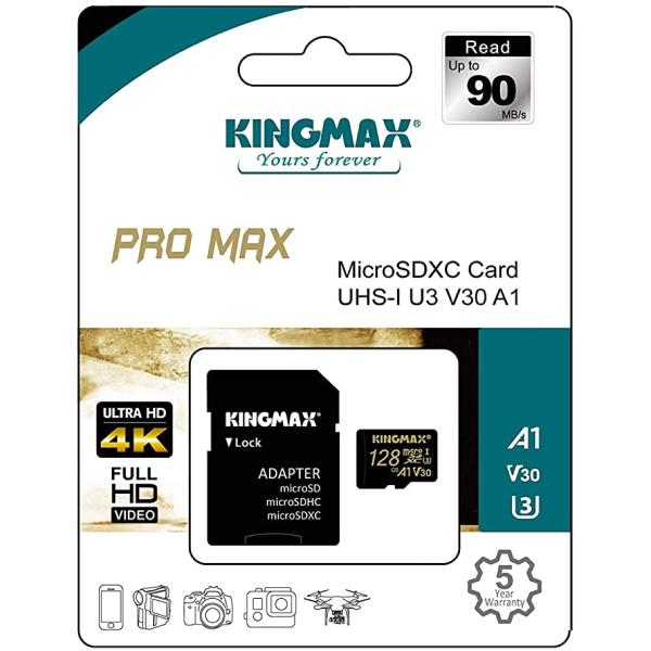 KINGMAX PRO MAX 128GB microSD KM128GMCSDUHSPM1A  (...