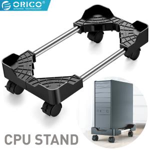 ORICO CPB4-BK-BP CPUスタンド デスクトップ用 PCワゴン キャスター付き  オリコ